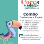 Kit Digital Cores da Natureza Tropical