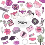 Kit Digital Corujas Clipart