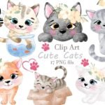 Kit Digital Gatinhos Fofinhos