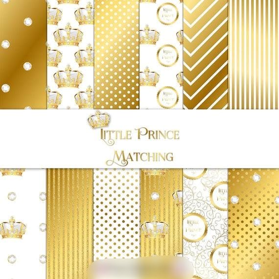 DDD LITTLE PRINCE Kit Digital Papeis Pequeno Principe - Imagem 1