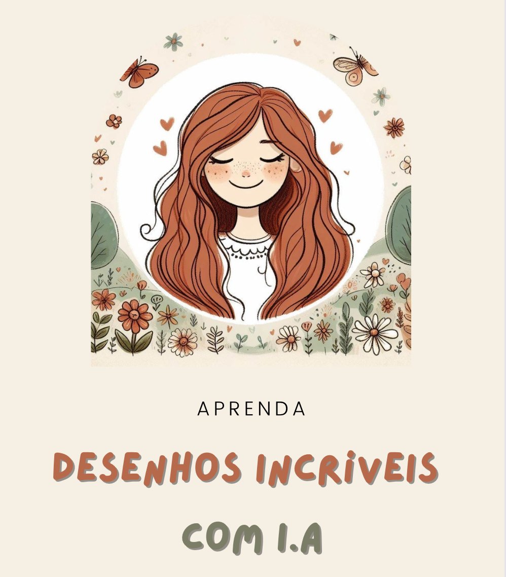 DESENHOS INCRIVEIS COM IA - PROMPTS Kit Digital Desenhos Incriveis - Imagem 1