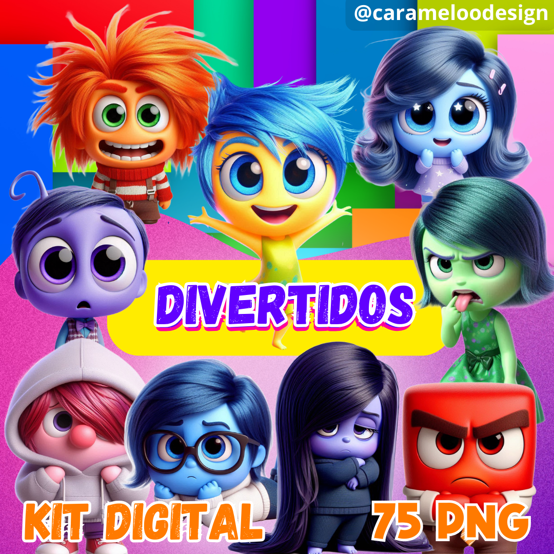 DIVERTIDAMENTE Kit Digital Divertidamento Divertidos - Imagem 1