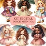 Kit Digital Doce Menina