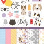 Kit Digital Papeis Pet Lovers