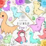 Kit Digital Dinosauro Baby