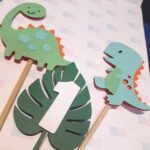 Arquivo Topo de Bolo Dinossauro em Camadas