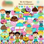 Kit Digital Papeis Doces Confeiteiros