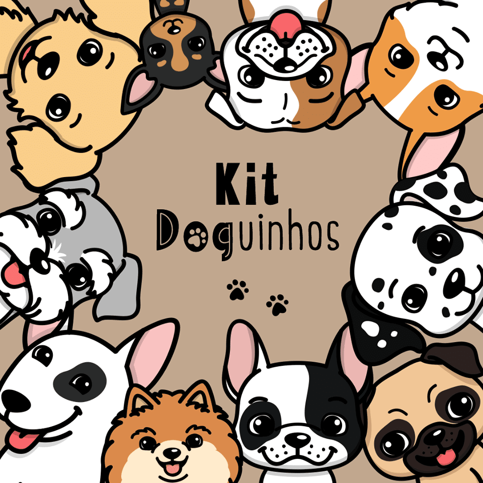 Doguinhos Kit Digital Doguinhos - Imagem 1