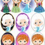 Kit Digital Elsa Anna Frosem