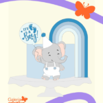 Arquivo Topo de bolo elefante