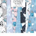 Kit Digital Papeis Inverno Encantado