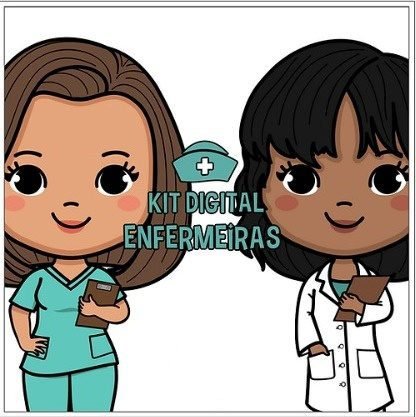 Enfermeiras Kit Digital Enfermeiras - Imagem 1