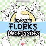 Kit Digital Florks Profissões 2