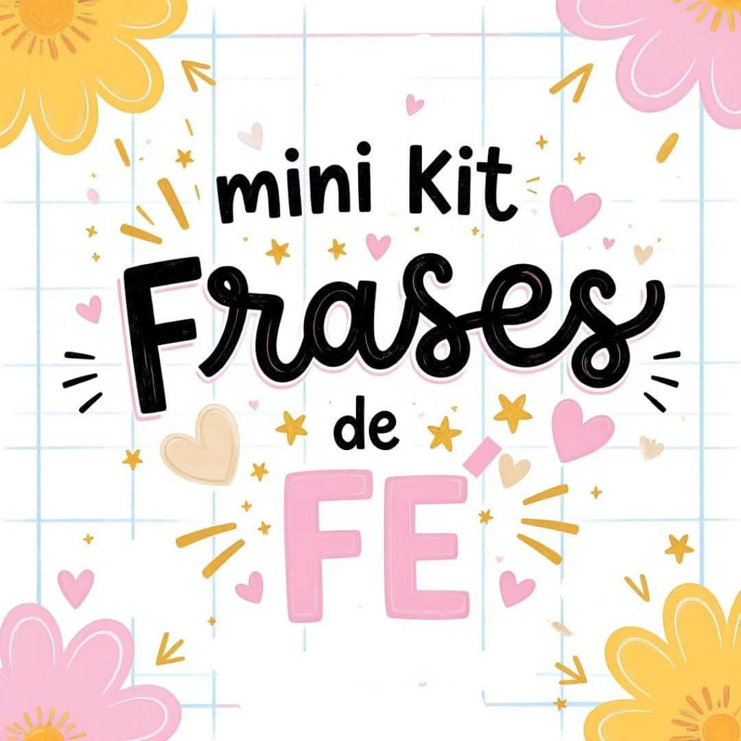 FRASES DE FÉ Kit Digital Frases de Fé - Imagem 1