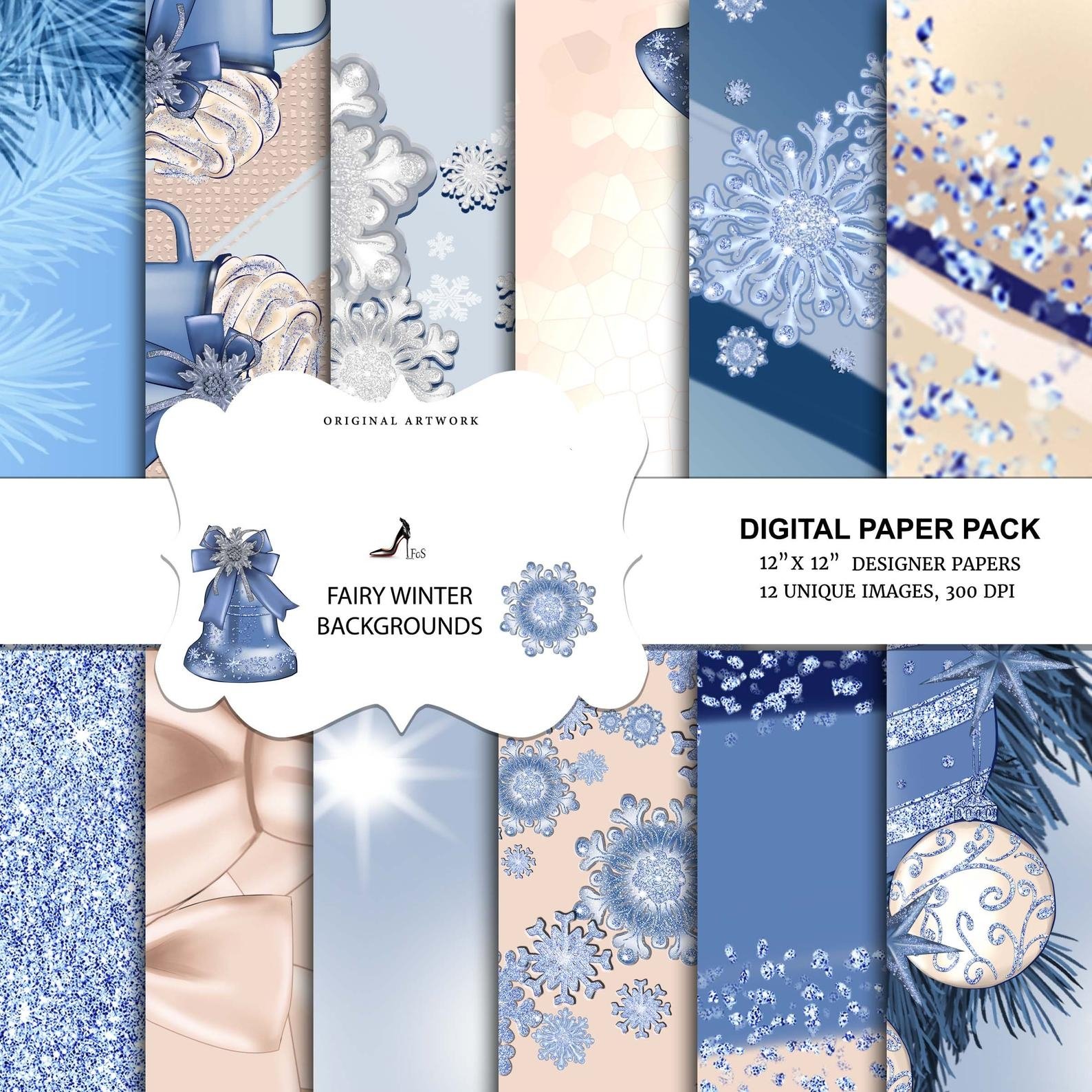 Fairy_Winter_pp Kit Digital Fashion 2 - Imagem 1