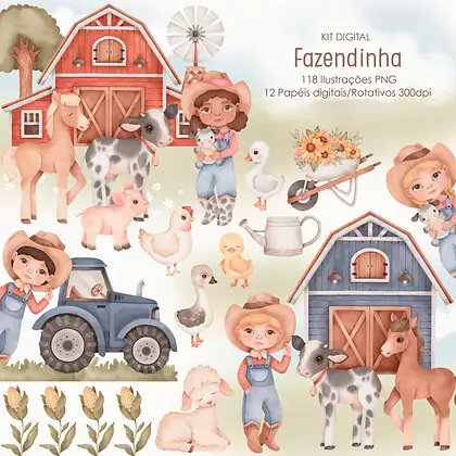 FazendinhaCAA Kit Digital Fazendina - Imagem 1