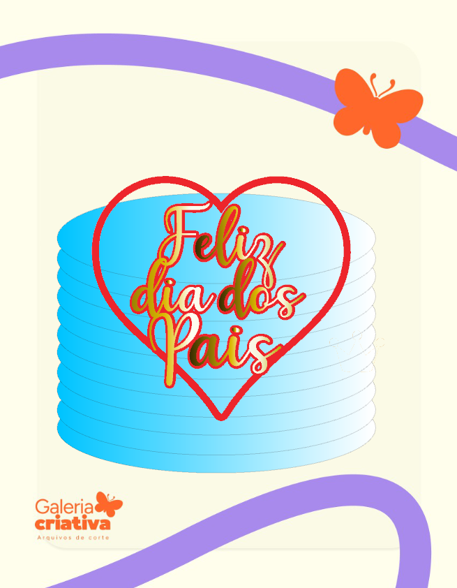 Feliz Dia dos Pais Coração Arquivo dia dos Pais Topo Feliz Dia dos Pais Coração - Imagem 1
