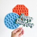 Arquivo Topo de Bolo Fidget Toy Pop It em camadas 2