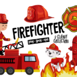 Kit Digital Imagens Bombeiros