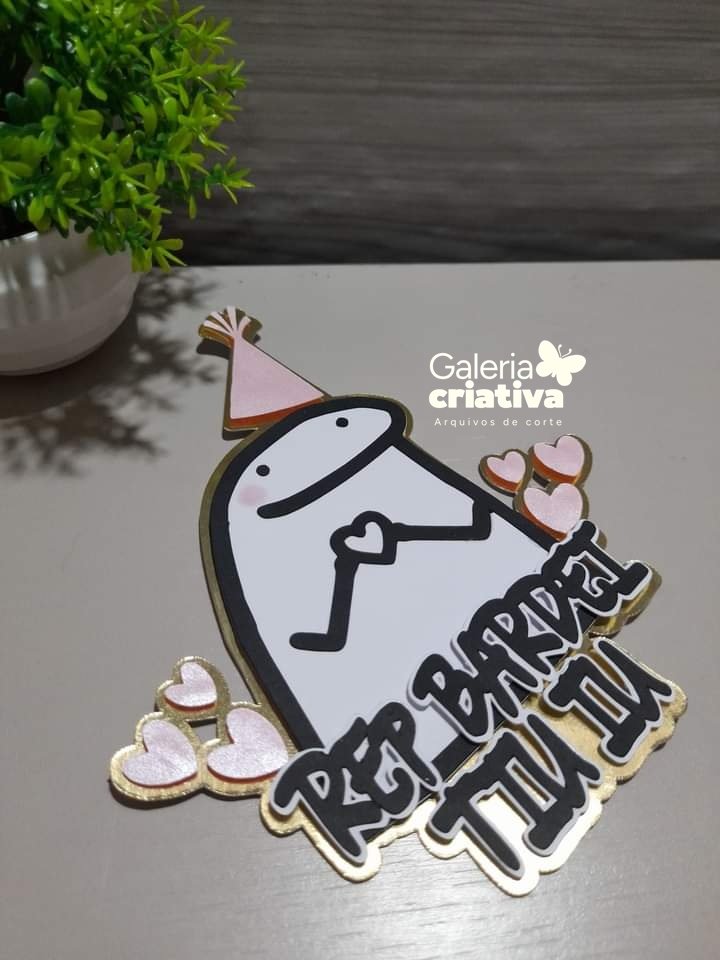 Flork Rep Bardei 6 Arquivo Topo de Bolo Flork Rep Bardei 6 - Imagem 1