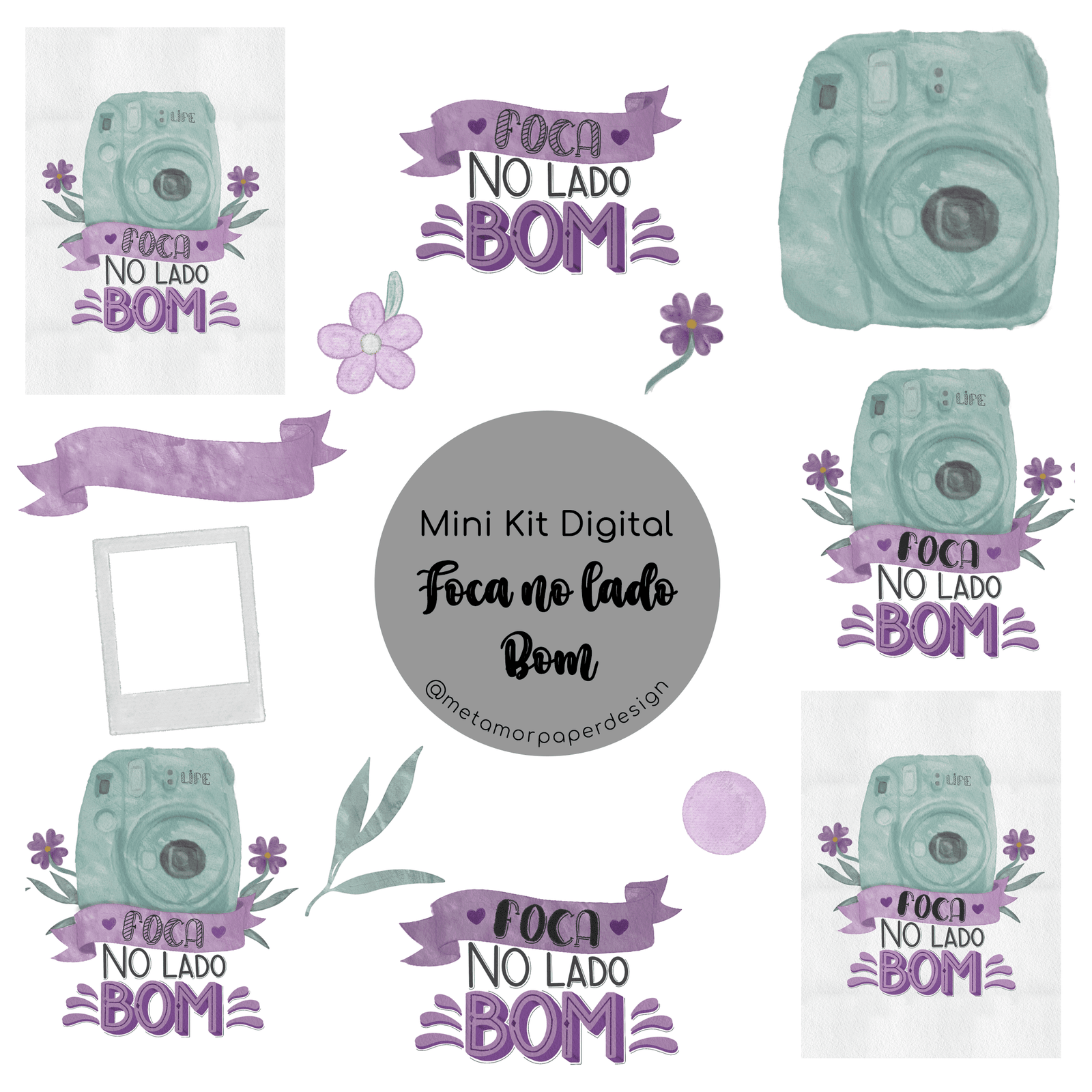 Foca no lado bom Kit Digital Foca no Lado Bom - Imagem 1