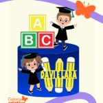 Arquivo Topo de Bolo Formatura ABC Crianças