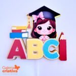 Arquivo Topo de Bolo Formatura ABC Menina 3
