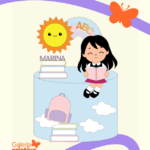 Arquivo Topo de Bolo Formatura ABC Menina Livros
