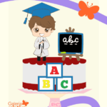 Arquivo Topo de Bolo Formatura ABC Menino 6