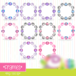 Kit Digital Quadros Clipart