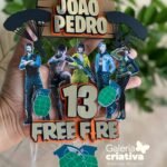 Arquivo Topo de Bolo Free Fire 3