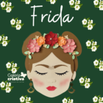 Arquivo Topo de Bolo Frida Kahlo em Camadas