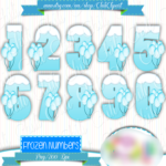 Kit Digital Frozen Numeros