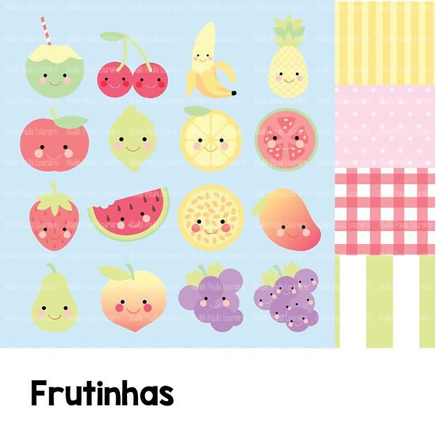 Frutinhas Kit Digital Frutinhas - Imagem 1