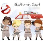 Kit Digital Ghostbusters Girls