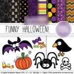 Kit Digital Papeis Hallowen