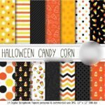 Kit Digital Papeis Hallowen Cand