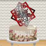 Arquivo Topo de Bolo Happy Birthday 5