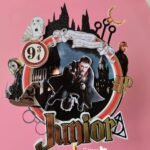 Arquivo Topo de Bolo Harry Potter Circular
