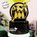 Arquivo Topo de Bolo Harry Potter Shaker 1