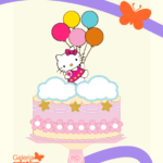 Arquivo Topo de Bolo Hello Kitty em Camadas 3