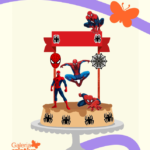 Arquivo Topo de Bolo Homem Aranha 1