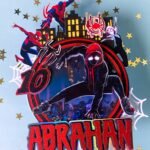 Arquivo Topo de Bolo Homem Aranha Circular 2
