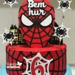 Arquivo Topo de Bolo Homem Aranha em Camadas 2