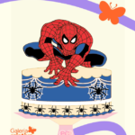 Arquivo Topo de Bolo Homem Aranha em Camadas 3