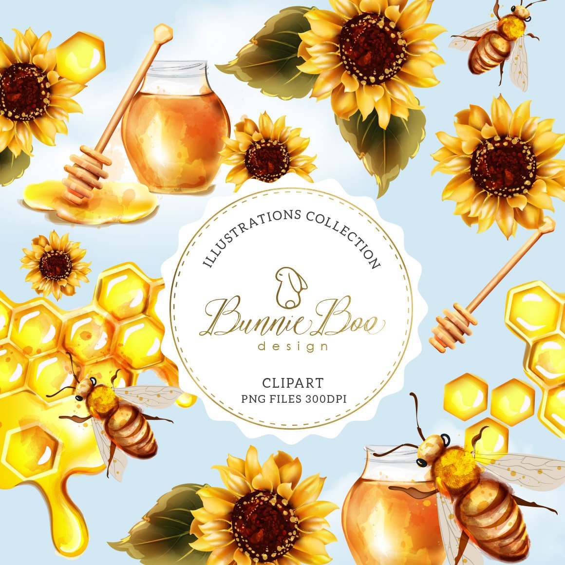 Honey Kit Digital Abelhinhas - Imagem 1