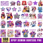 Kit Digital Caçadoras de Demônios K-POP