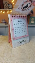 Arquivo Calendário 2026 Vintage Tons de Rosa - Imagem 6