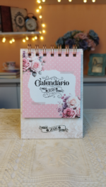 Arquivo Calendário 2026 Vintage Tons de Rosa - Imagem 3