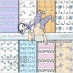 Kit Digital Papeis Jardim das Fadas